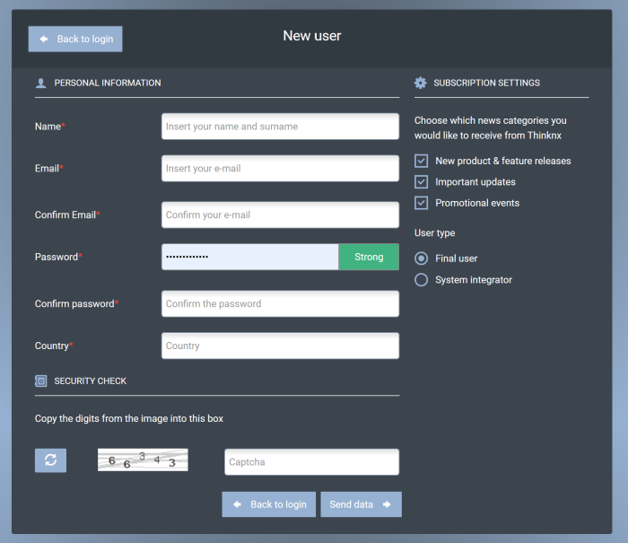  Thinknx Portal