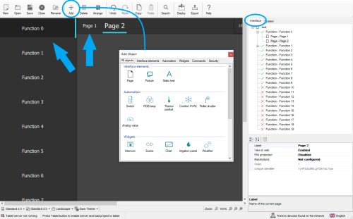 Designing user interface