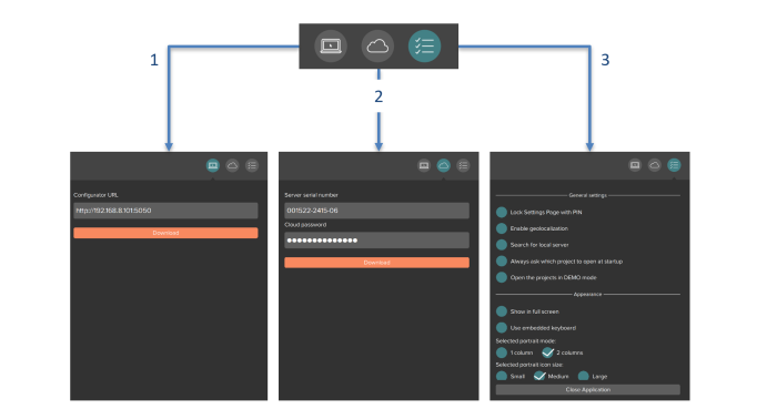 Settings Toolbar Settings Toolbar