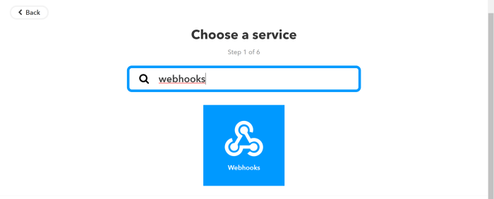 Add webhooks as This
